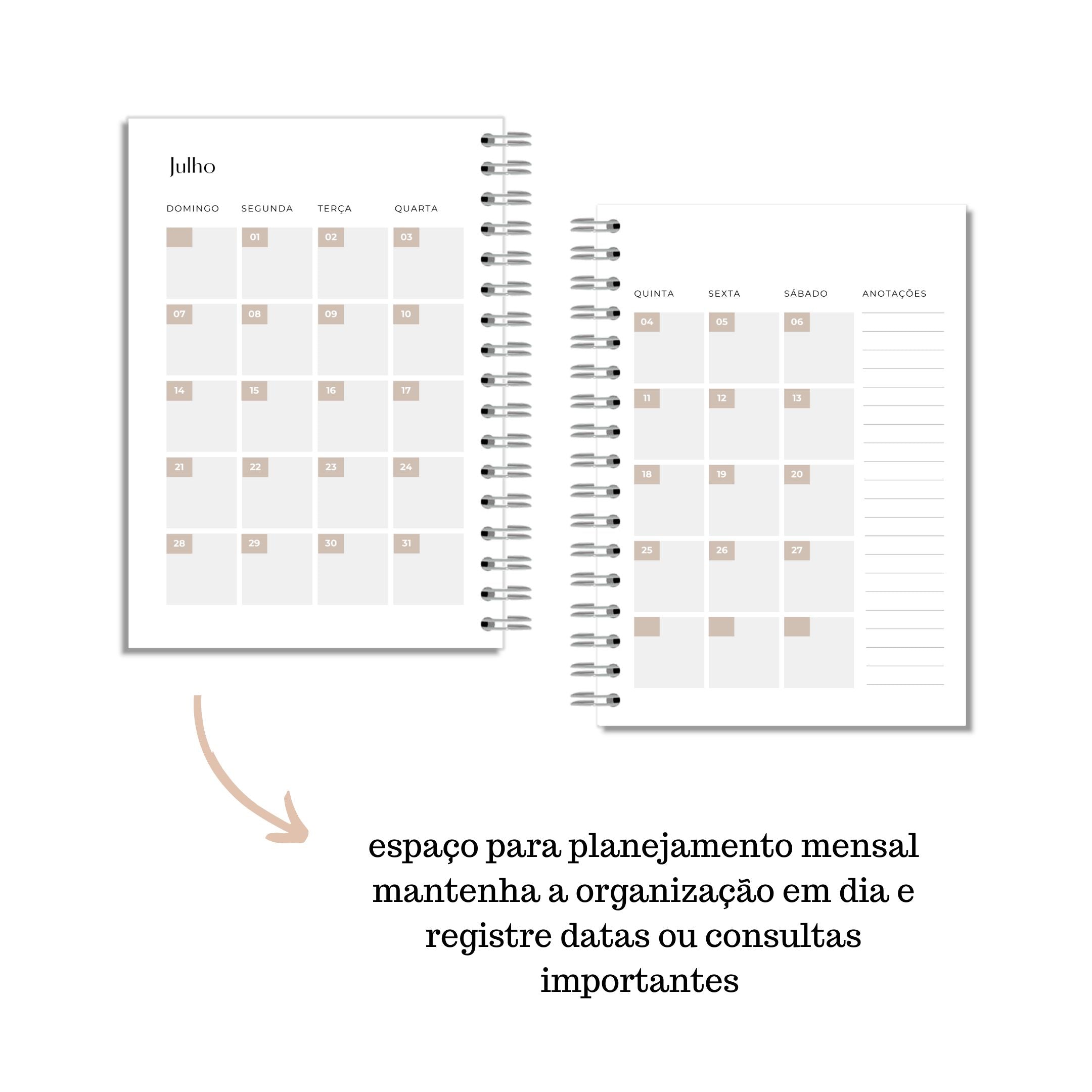 Agenda Planner 2026 Violeta