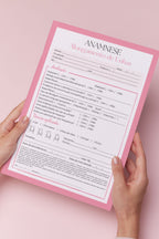 Ficha de anamnese alongamento de unhas