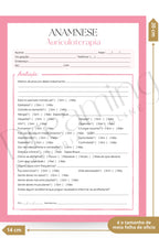 Ficha de anamnese auriculoterapia