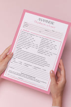 Ficha de anamnese depilação a laser