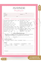 Ficha de anamnese depilação