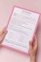 Ficha de anamnese dermaplaning