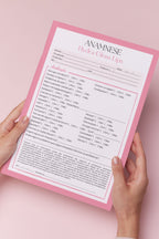 Ficha de anamnese hydra gloss lips