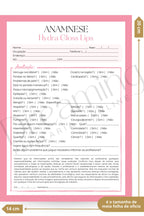 Ficha de anamnese hydra gloss lips