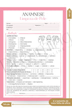 Ficha de anamnese limpeza de pele