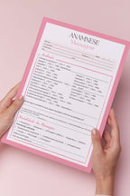 Ficha de anamnese massagem
