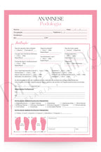 Ficha de anamnese podologia