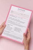 Ficha de anamnese spa dos pés