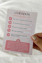 Cuidados Após Hydra Gloss Lips