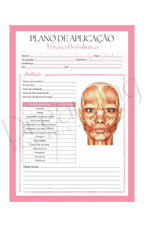 Plano de aplicação toxina botulínica